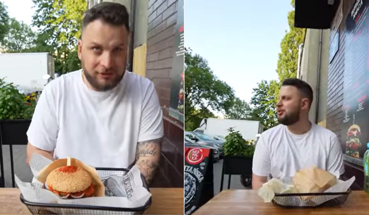 Najostrzejszy burger go pokonał (Youtube)