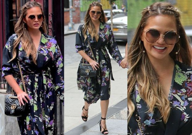 Chrissy Teigen na randce w stylizacji za 16 tysięcy