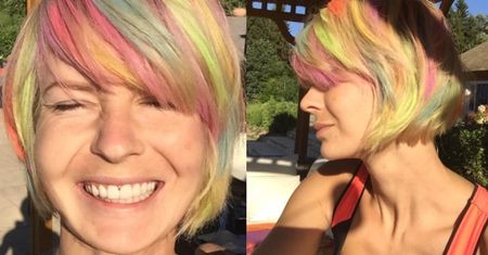 Edyta Pazura przefarbowała się... na tęczowo! (FOTO)