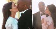 Kim Kardashian pochwaliła się drugą suknią ślubną! To w tej kreacji miała powiedzieć sakramentalne "tak"