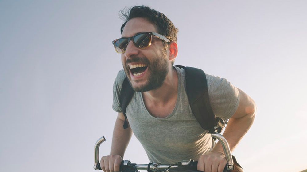 Jazda na rowerze nie tylko wzmacnia mięśnie, ale również wyzwala hormony szczęścia