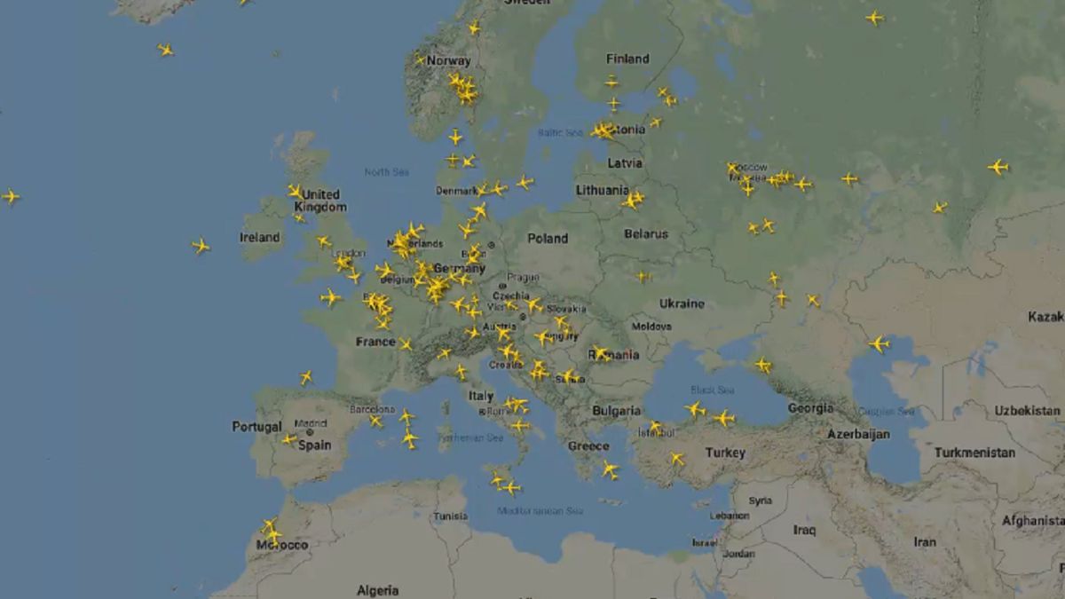 Samoloty zniknęły z nieba. Grafika pokazuje dramat branży lotnicznej 1