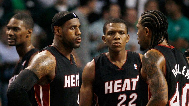 LeBron James i James Jones grają razem od 2010 roku