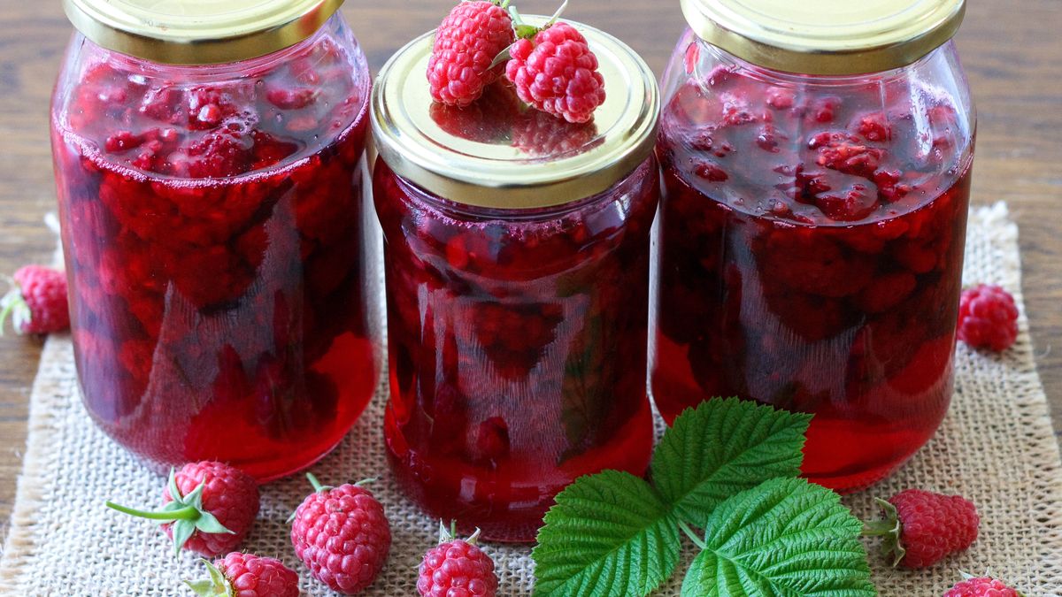 Klarowny sok malinowy