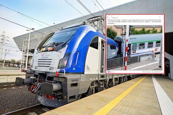 Spóźniła się na pociąg. Tak zachowała się konduktorka