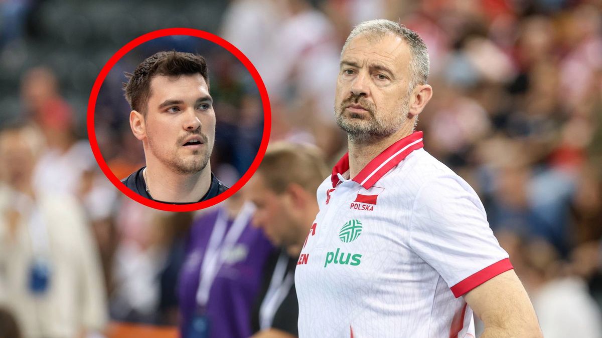 Getty Images / Michał Meissner oraz Getty Images/Marcin Golba / Na zdjęciu: Nikola Grbić i Mikołaj Sawicki