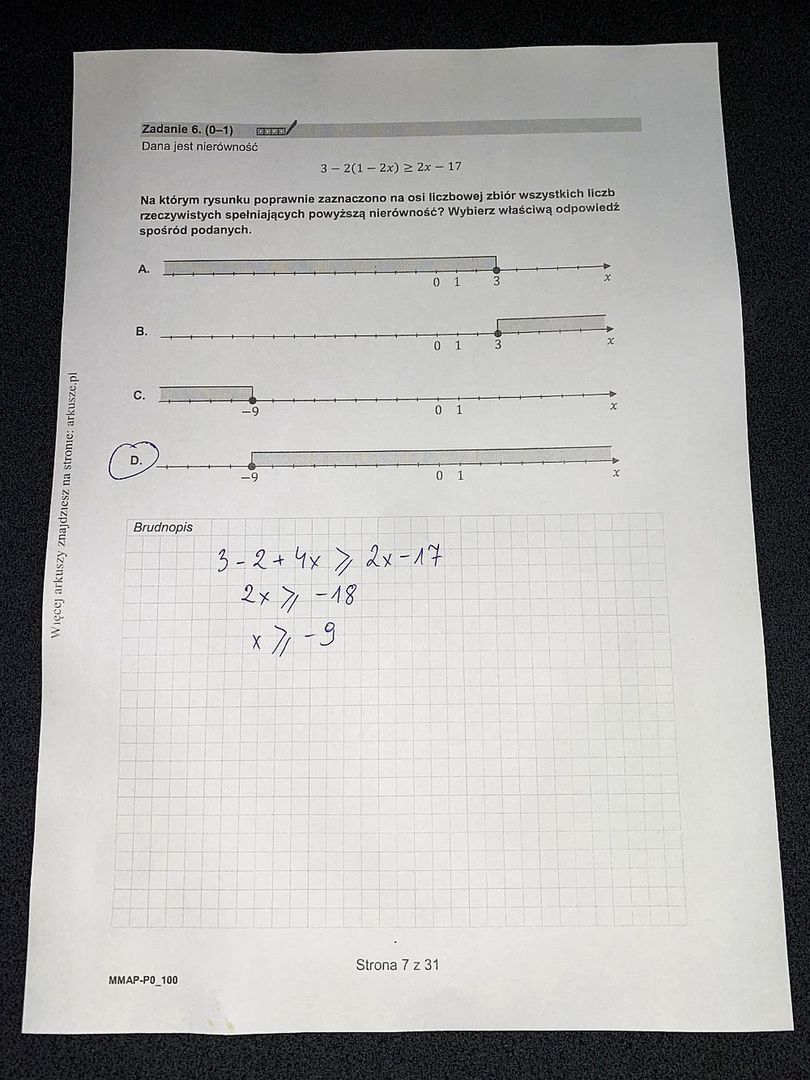 Matura 2025 z matematyki - rozwiązania i odpowiedzi do arkusza C