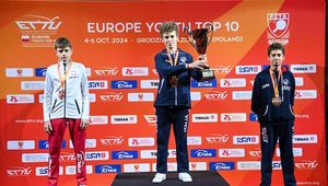 Samuel Michna na podium prestiżowego turnieju