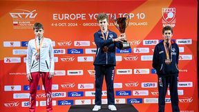 Samuel Michna na podium prestiżowego turnieju