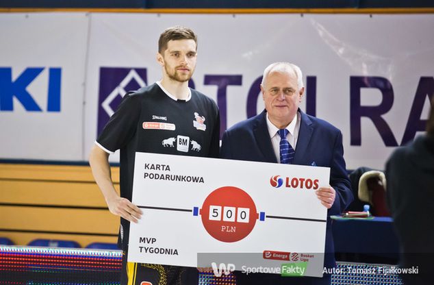 Jakub Garbacz był już nagradzany przez PLK w tym sezonie