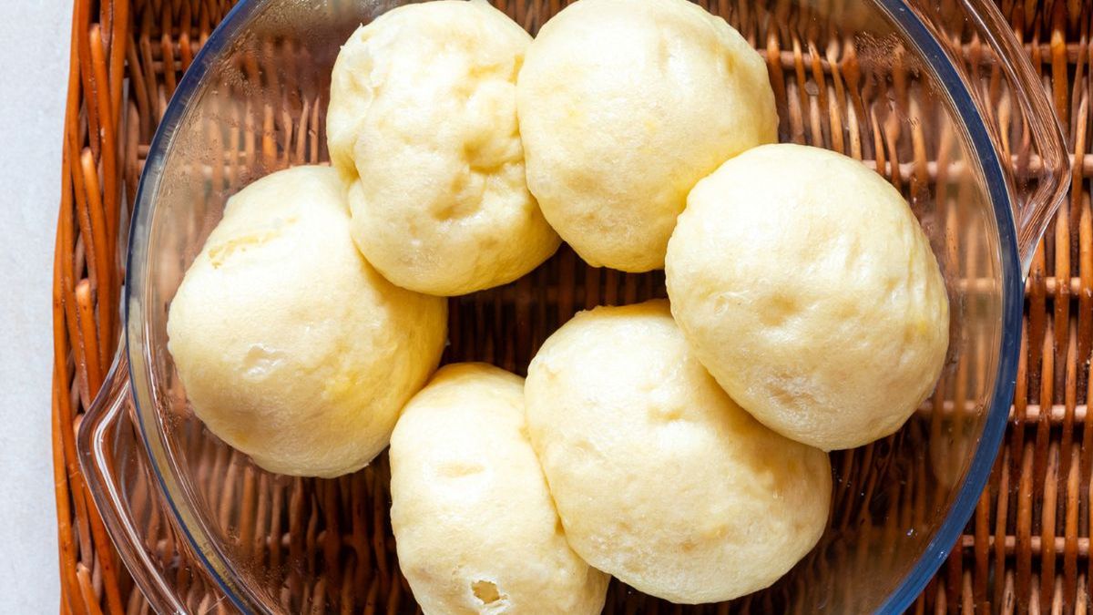 Kluski na parze - Pyszności