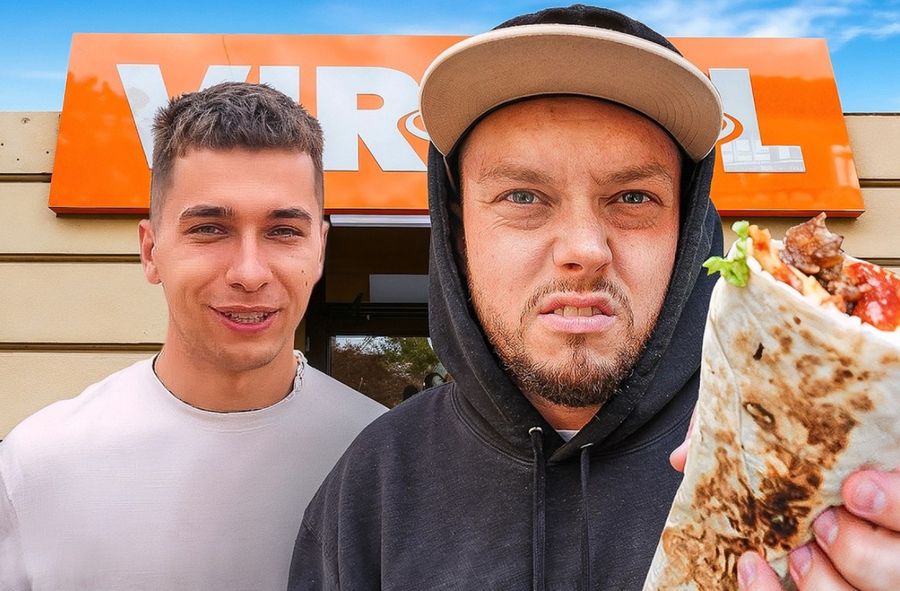 Viral kebab w wersji giga pod kamerę. Friz odpowiada na zarzuty 