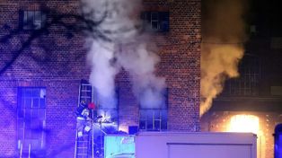 Wrocław: Nocny pożar na znanym targowisku. Jedna osoba ranna