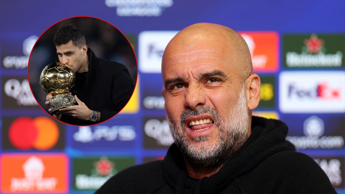 Getty Images / Na zdjęciu: Pep Guardiola mówi, że temat Złotej Piłki jest dla niego zamknięty