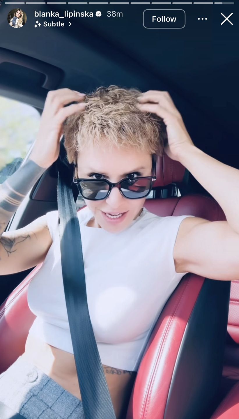 Blanka Lipińska zrobiła sobie "trwałą"