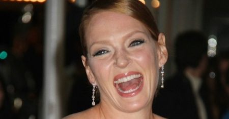 Uma Thurman: 43-latka powala swoim dekoltem
