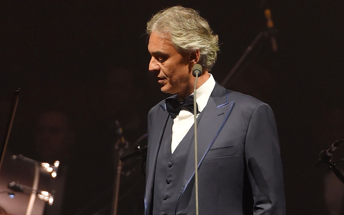 Andrea Bocelli oddał hołd Adamowiczowi. Publiczność była wzruszona