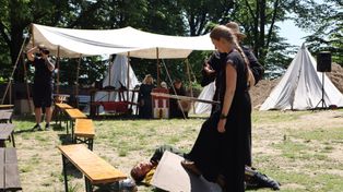 Rycerze i średniowieczne bitwy na Zamku Lipowiec w Babicach