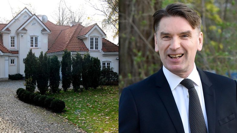 Tomasz Lis SPRZEDAŁ luksusową rezydencję w Konstancinie 