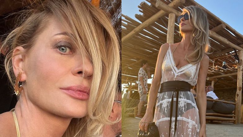 Aneta Kręglicka na Mykonos