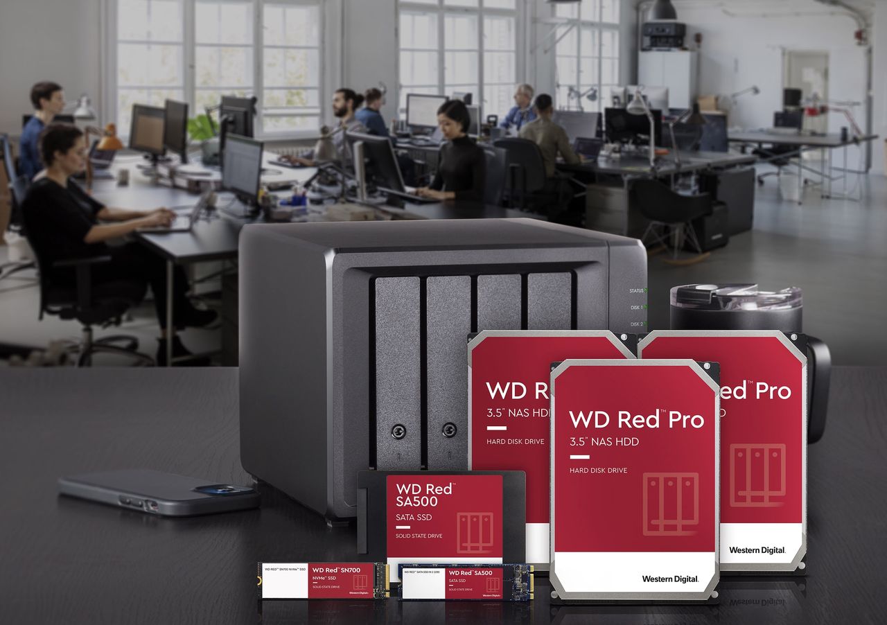 Seria dysków z serii Red od Western Digital