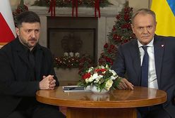 Zełenski na spotkaniu z Tuskiem. "Macie mocniejsze karty w ręku" [RELACJA NA ŻYWO]