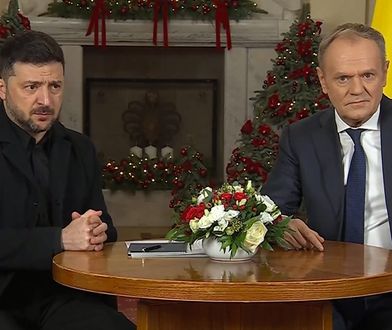 Zełenski na spotkaniu z Tuskiem. "Macie mocniejsze karty w ręku" [RELACJA NA ŻYWO]