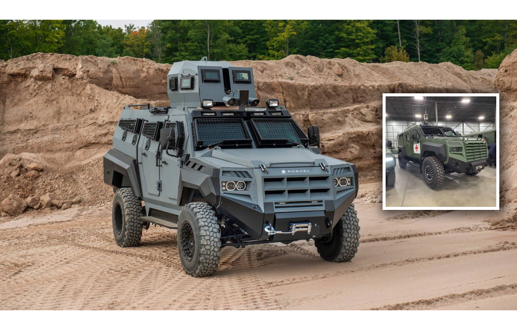 Canadian armored vehicles Roshel: Production in Ukraine
