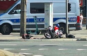 Wrocław: Wypadek na skrzyżowaniu ul. Pułaskiego i Kościuszki