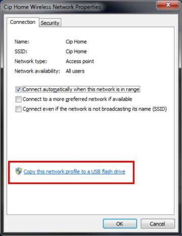 Windows 7: Skopiuj ustawienia swoich sieci bezprzewodowych na USB 3