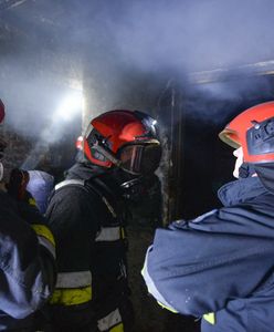 Pożar w Szydłowicach. Na miejscu lądował śmigłowiec LPR
