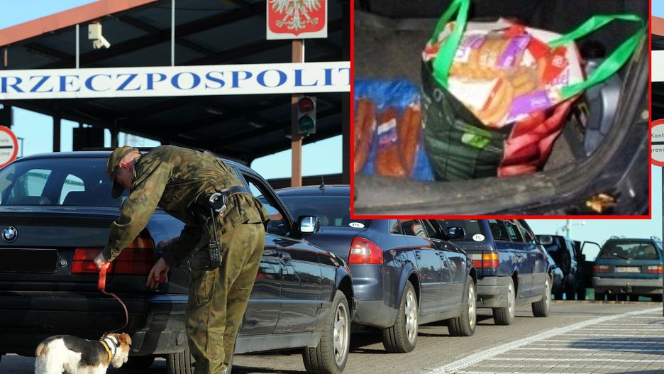 Kaliningrad. Rosyjskie służby udaremniły przemyt polskiej  kiełbasy. Trop wiódł  do przygranicznej Biedronki