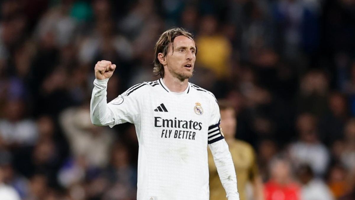 Luka Modrić w barwach Realu Madryt