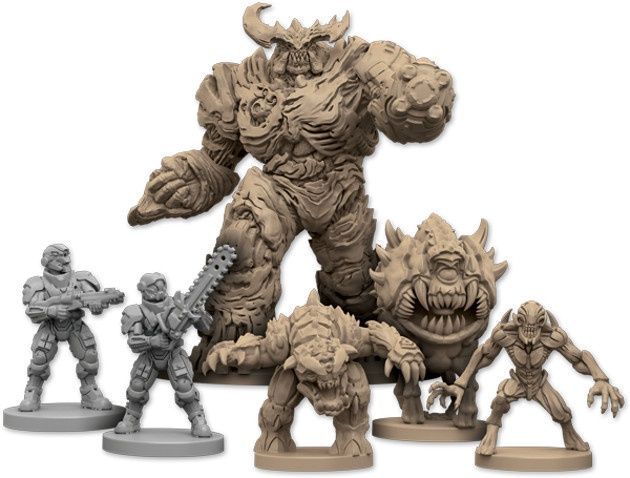 DOOM: The Board Game figurki