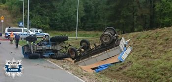 Wypadki ciągników rolniczych 2025. Średnio około 200 rocznie!