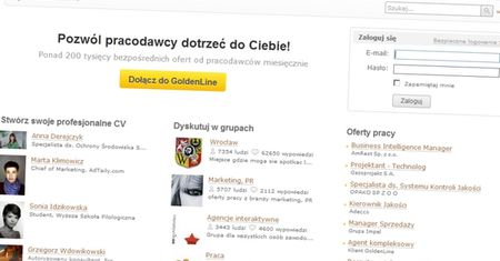 GoldenLine: nie zmienimy strategii po wejściu LinkedIn