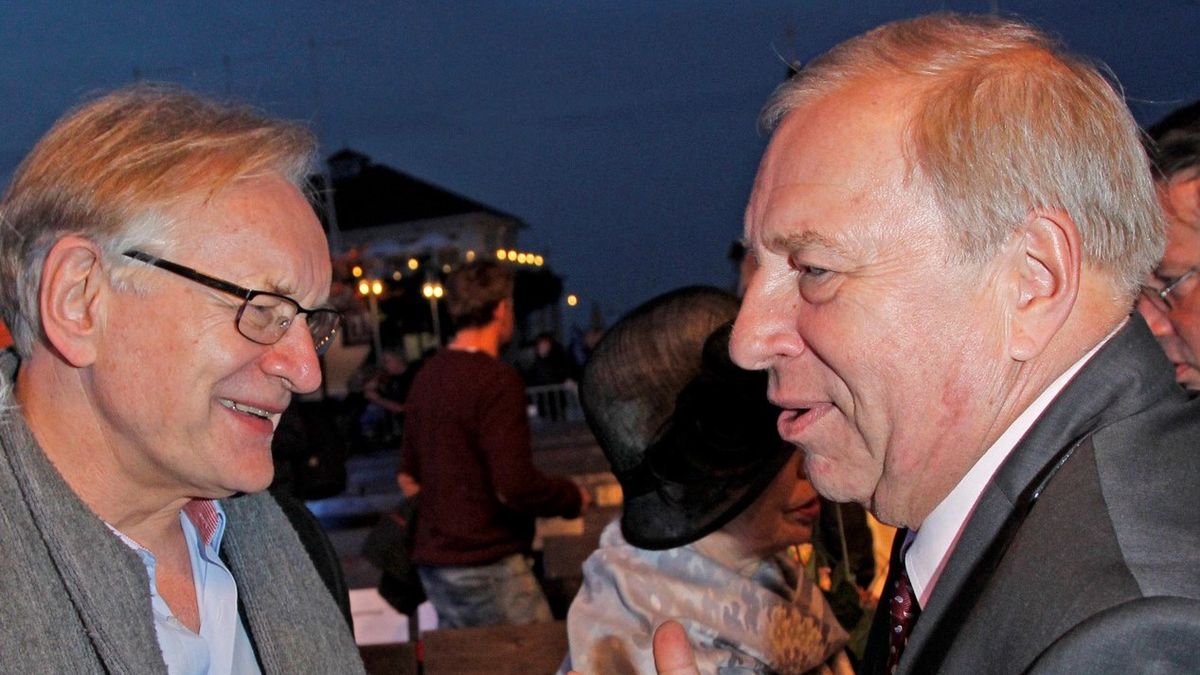 Andrzej Seweryn i Jerzy Stuhr