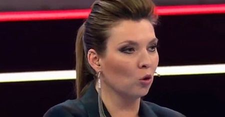 "Żelazna kukła telewizji Putina" zwróciła się do widzów. Ostrzega obywateli przed porażką Rosjan