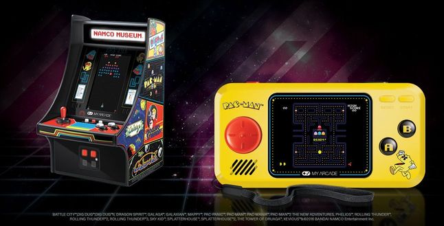 Namco Museum Mini Player i PAC-MAN Pocket Player, prezentowane na E3 2018 przez My Arcade Gaming