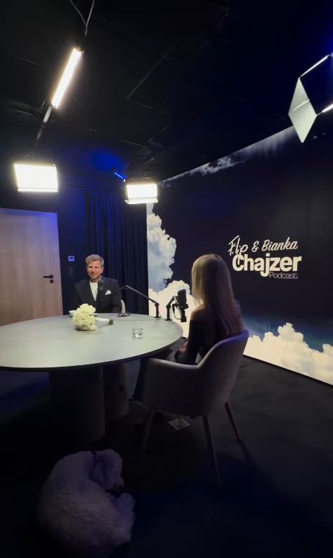Filip Chajzer zapowiada wspólny podcast z żoną
