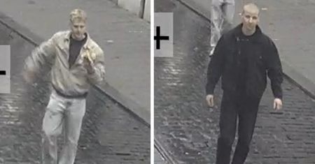 Pobicie w centrum Krakowa. Policja szuka tych mężczyzn. Rozpoznajesz ich?