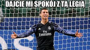 Ronaldo na Pazdana, przerażony "Ibra". Najlepsze memy z Legią w Lidze Mistrzów