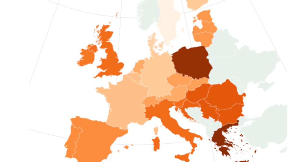 Ceny prądu w Europie: najdrożej jest w Grecji, Polska jest na drugim miejscu
