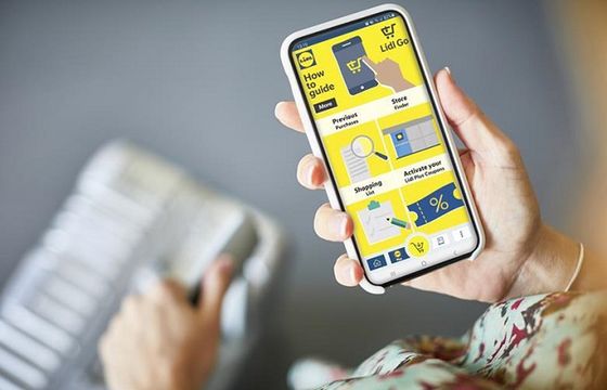 Lidl wprowadza aplikację do skanowania produktów smartfonem