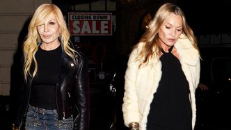 Donatella Versace imprezuje z Kate Moss po ustąpieniu ze stanowiska dyrektorki Versace. Fajnie ma?
