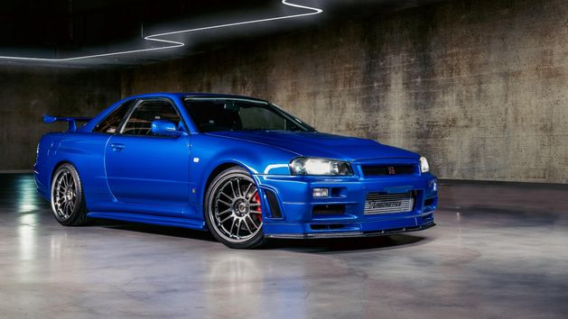 Nissan スカイライン R34 Aoshima 058312 Nissan Skyline R34 Z-Tune
