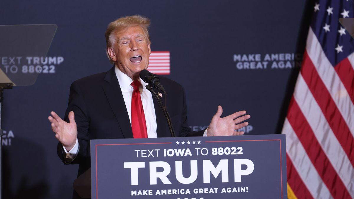 Donald Trump skrytykował Joe Bidena i zapowiedział odzyskanie pieniędzy z funduszu klimatycznego