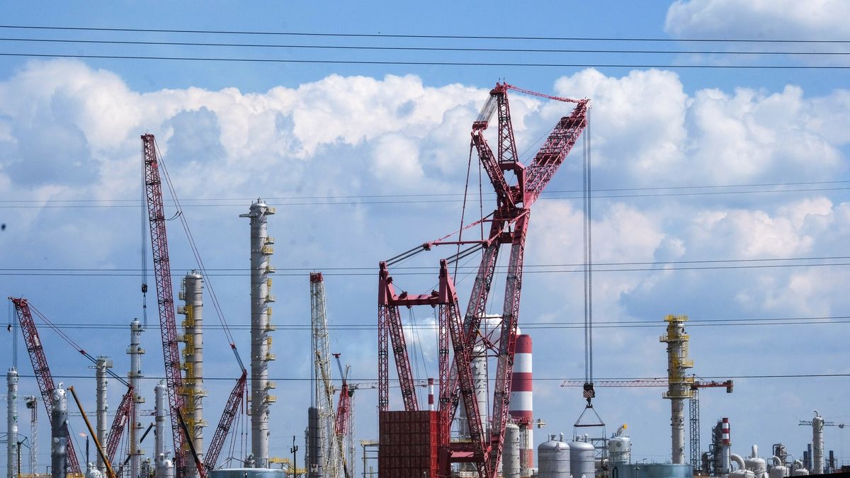 Budowa kompleksu Olefiny 3