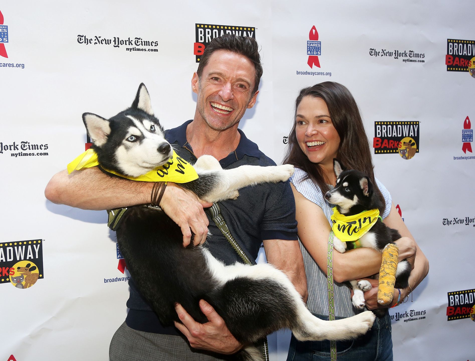 Hugh Jackman i Sutton Foster