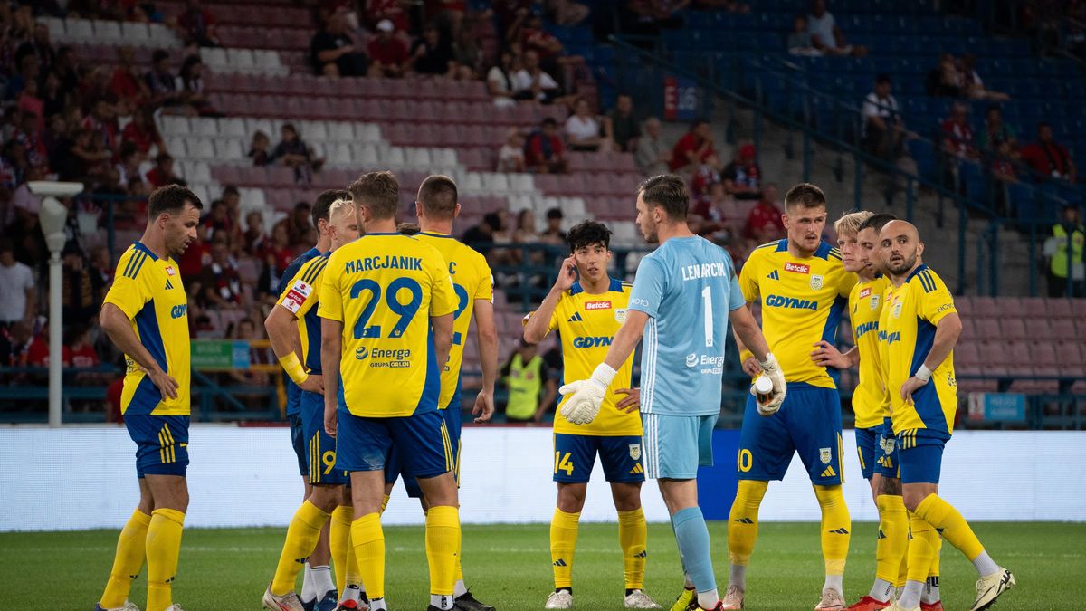 Getty Images / Marcin Golba/NurPhoto / Na zdjęciu: Arka Gdynia straciła punkty w Betclic I lidze